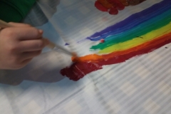 Regenbogen malen
