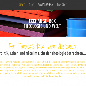 Theologie-Blog von Carolin Herrlinger