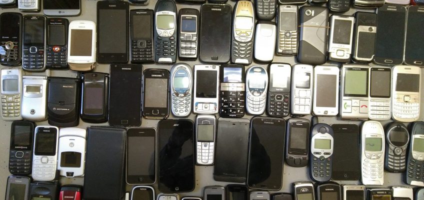 80 alte Handys wurden in der letzten Zeit gesammelt