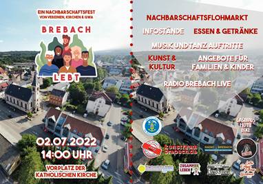 Brebach lebt - Nachbarschaftsfest am 2.7.22